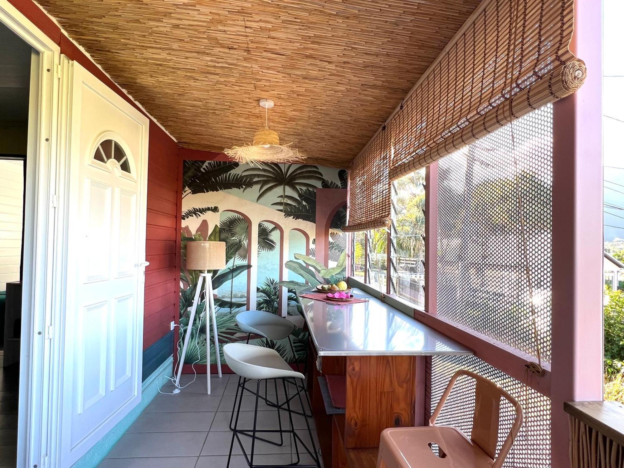 Villa Ti Moon, Entre Deux, Piscine Oda fotoğraf